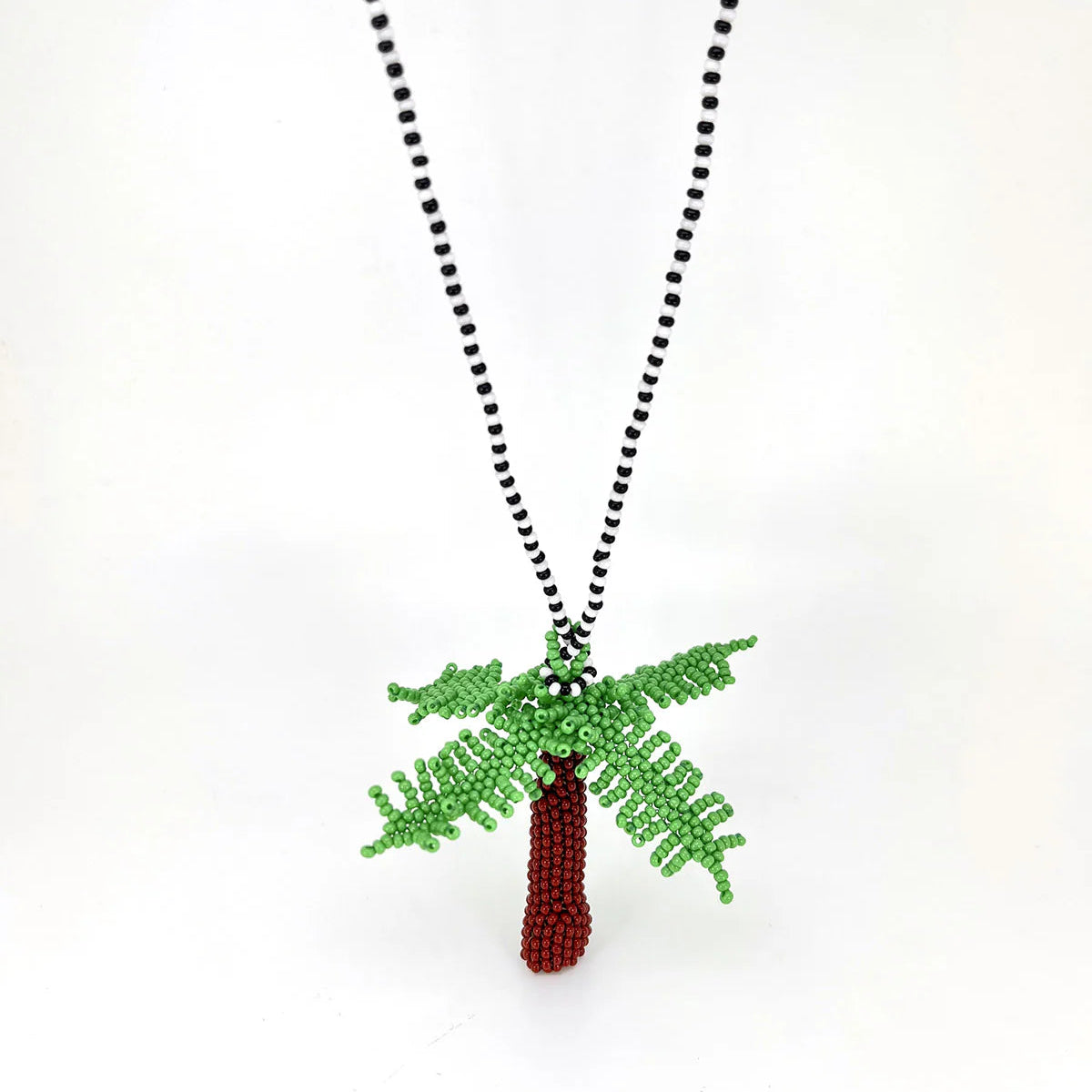 collar mostacilla largo palmera