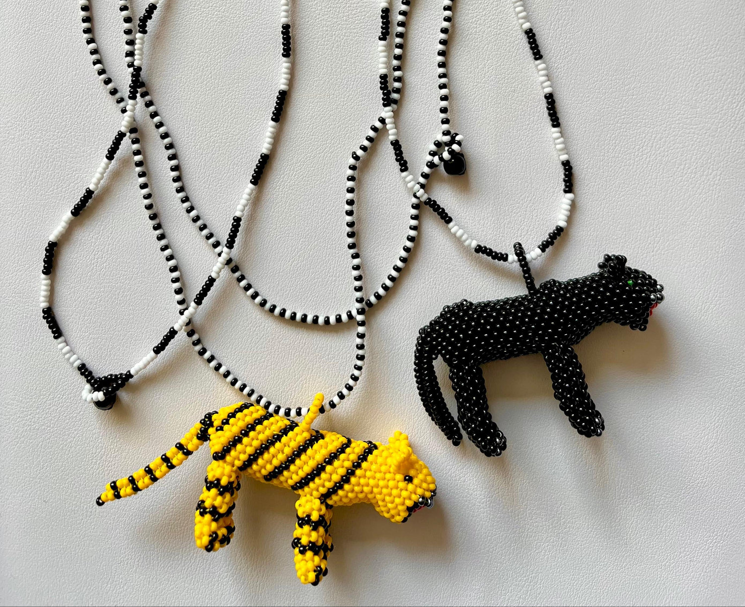 collares animales mostacillas