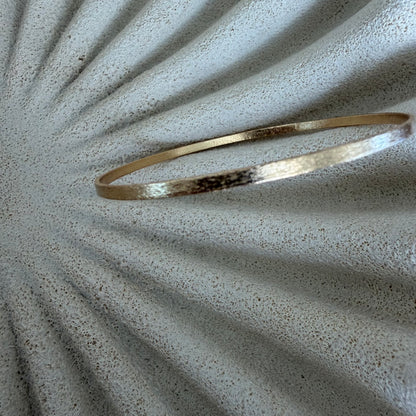esclava baño oro delgadas