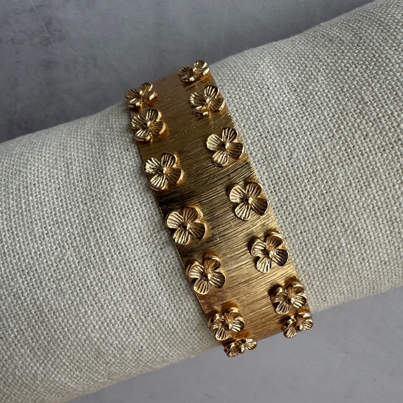 Pulsera Bouquet  – Baño de Oro