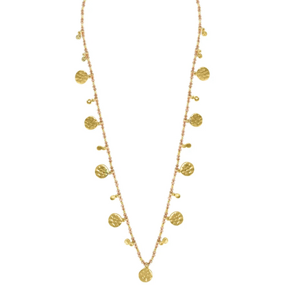 COLLAR LARGO DORADO INDIA