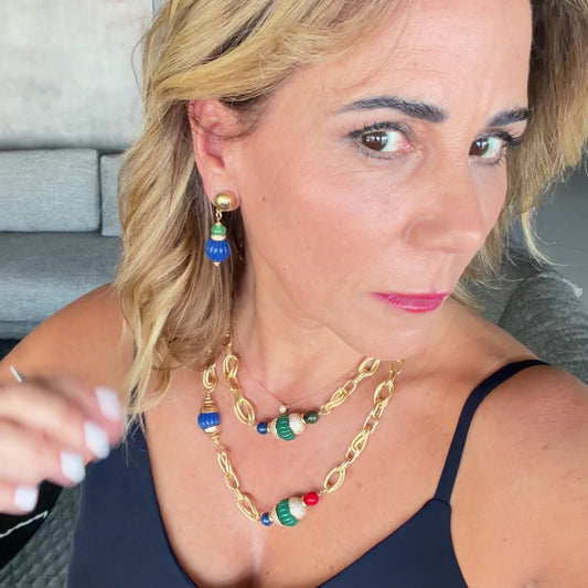 Aros azules Zina Aita