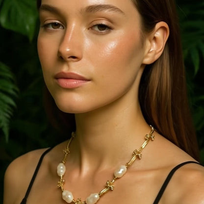 Collar Mallika de Perlas · Lujo Artesanal