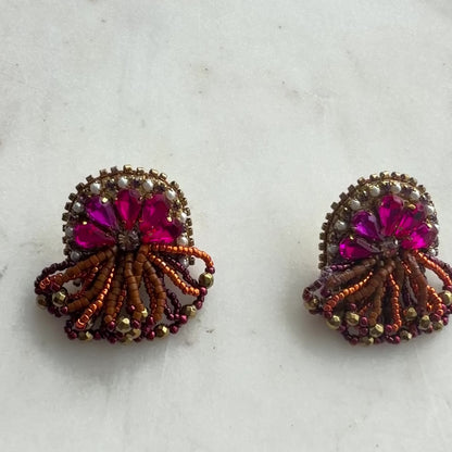 Aro Abril Rojo Magenta