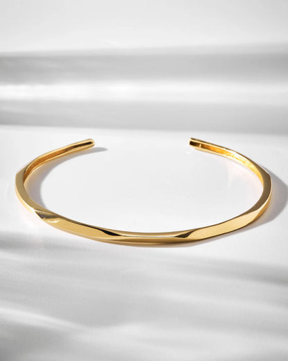 Choker Prisma dorado en baño de oro 18k (4 micras) – Anna Prata | Trovare Chile
